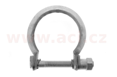 spona výfuku 62 mm, 1 šroub (Citroen, Fiat, Peugeot, Renault)