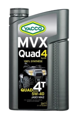 YACCO motorový olej plně syntetický MVX QUAD 4 SYNTH 5W40 2l