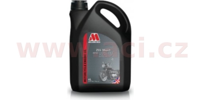 MILLERS OILS ZSS 10w40, polosyntetický olej pro 4T motory, vhodný pro aplikace s mokrou spojkou 4 l