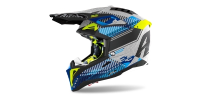 přilba AVIATOR 3.0 Wave, AIROH (stříbrná/chrom, vel. XXL) 2022