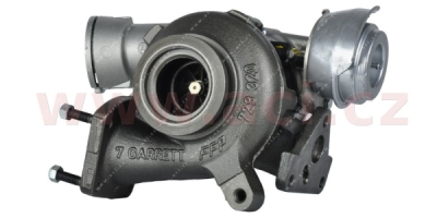 turbodmychadlo GARRETT model GT1749V (motor AXD) originální díl repasovaný firmou TURBOCHARGER (+ vratná část 1750 Kč/70 €)