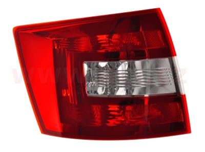 zadní světlo (bez obj.) tmavé SPACEBACK ORIGINÁL, L
