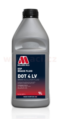MILLERS OILS brzdová kapalina Premium ESP Brake Fluid DOT 4 LV 1l