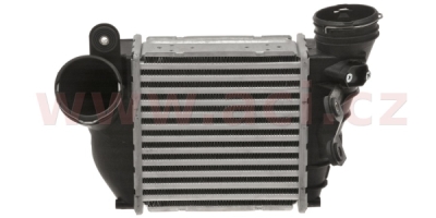 intercooler 1.9TDi [185*190*64] připojení na bajonet, otvor pro čidlo 12 mm