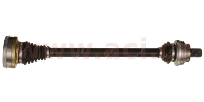 poloosa AVORD zd. délka 631 mm, 36 drážek u kola, 6x M8 průměr 100 mm u převodovky, P, repasovaný originál (+vratná část 595Kč/24€