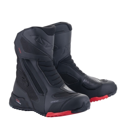 boty RT-7 DRYSTAR, ALPINESTARS (černá/červená, vel. 48)