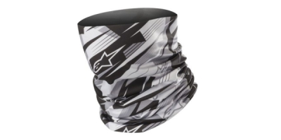nákrčník BLURRED NECK TUBE, ALPINESTARS (černá/šedá)
