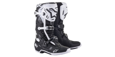 boty TECH 10, ALPINESTARS (černá/bílá, vel.44,5)