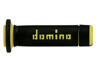 gripy A180 (ATV) délka 118 + 122 mm, DOMINO (černo-žluté)