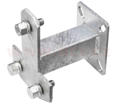 držák rezervy pro kola s roztečí 5x112 mm, pro kola 13" a  14" montáž na jekl horizontálně