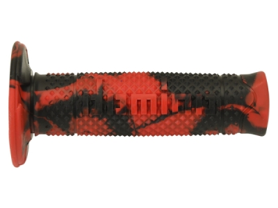gripy A260 SNAKE (offroad) délka 120 mm, DOMINO (červeno-černé)