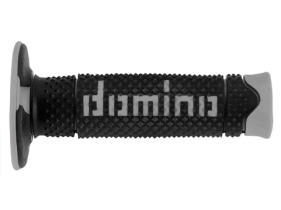 gripy A260 (offroad) délka 120 mm, DOMINO (černo-šedé)