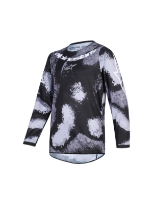 dres FLUID LAHND YOUTH, ALPINESTARS, dětské (stupně šedi/camo, vel. M)