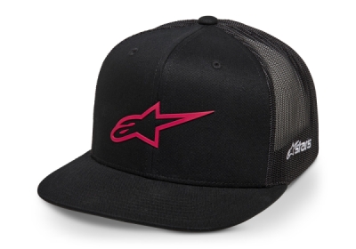kšiltovka 3D AGELESS TRUCKER, ALPINESTARS (černá/červená)