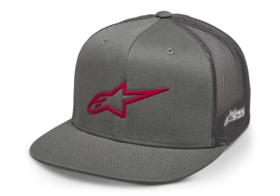 kšiltovka 3D AGELESS TRUCKER, ALPINESTARS (šedá/červená)