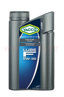 YACCO motorový olej plně syntetický LUBE F 5W30 1l