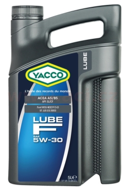 YACCO motorový olej plně syntetický LUBE F 5W30 5l