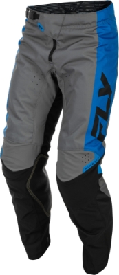 kalhoty KINETIC, FLY RACING - USA 2026 (modrá/šedá/černá, vel. 38)