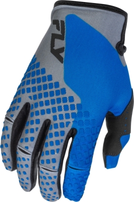 rukavice KINETIC, FLY RACING - USA 2026 (modrá/šedá/černá, vel. M)