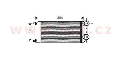 intercooler 1.6HDi [300*158*80]