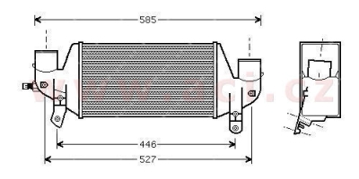 1/99-12/02 intercooler 1.8TDDi (±AC), 1.8TDCi (±AC) [338*127*76]