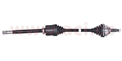 poloosa AVORD délka 1012 mm, 27 drážek u kola, 39 drážek u převodovky, P, repasovaný originál (+vratná část 595Kč/24€)