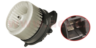 vnitřní ventilátor topení a klimatizace