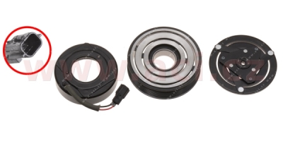 spojka kompresoru ZEXEL DCS17C 115 mm, PV7 (Nissan, Opel, Renault)
