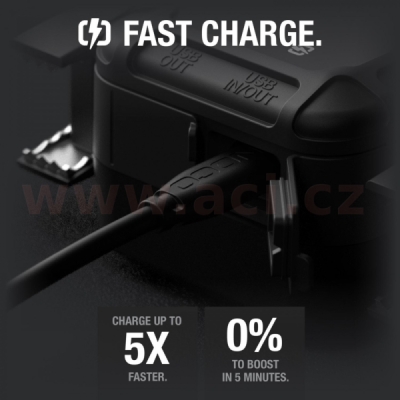 adaptér pro rychlé nabíjení 65 W NOCO GBX ze zapalovače 12 V