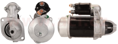 startér 12V/0.8kW (9 zubů) repasovaný díl (s reduktorem) (+vratná část 300 Kč/15 €)