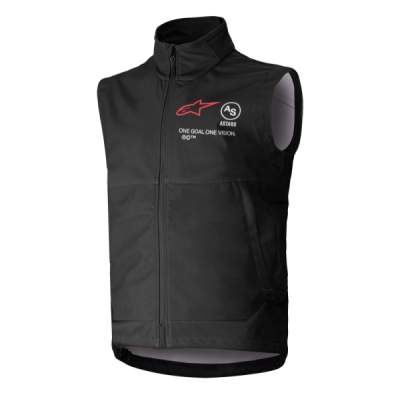 vesta TECHSTAR SOFTSHELL, ALPINESTARS, dětská (černá, vel. S)