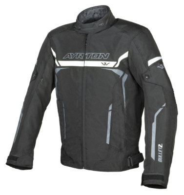 bunda Bullet II, AYRTON (černá/bílá/šedá, vel. 3XL)