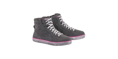 boty J-6 WATERPROOF, ALPINESTARS, dámské (světlá šedá/růžová, vel. 37)