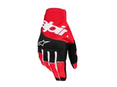 rukavice TECHSTAR, ALPINESTARS (černá/červená, vel. 2XL)