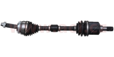 poloosa AVORD délka 633 mm, 25 drážek u kola, 27 drážek u převodovky, +ABS 48z, L, repasovaný originál (+vratná část 595Kč/24€)