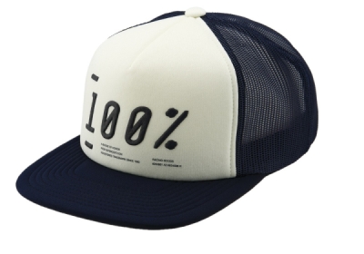 kšiltovka 100% - TRANSFER Trucker modrá (vel. UNI)