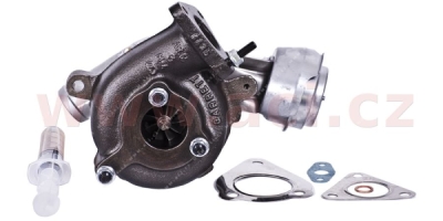 turbodmychadlo GARRETT model GT1749V (S1)GT1749V (S2) originální díl repasovaný firmou TURBOCHARGER (+ vratná část 1750 Kč/70 €)