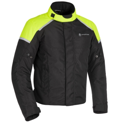 bunda SHORT WP , OXFORD SPARTAN (černá/žlutá fluo, vel. S)