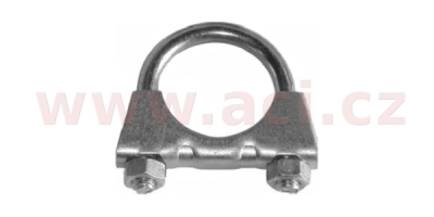 spona výfuku M8 průměr 60 mm (sada 10 ks)