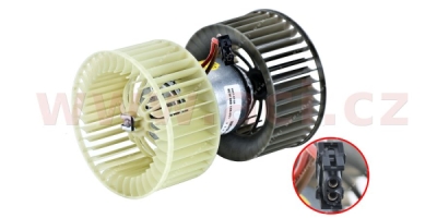 vnitřní ventilátor topení a klimatizace