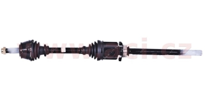 poloosa AVORD délka 937 mm, 25drážek u kola, 25 drážek u převodovky, P, repasovaný originál (+vratná část 595Kč/24€)