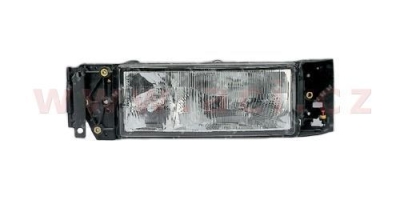 přední světlo H4+H3 s reg. CARELLO (prvovýroba) TRUCK, P