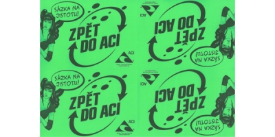Zelená samolepka pro bezproblémové vrácení zboží do ACI (sada 40 ks)