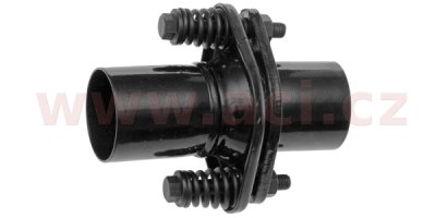 univerzální náhrada spojení výfuků přírubou pro trubku 51 mm FENNO, tloušťka 1,5mm