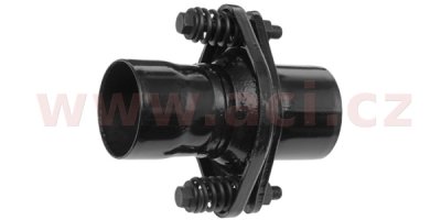 univerzální náhrada spojení výfuků přírubou pro trubku 63,5 mm FENNO, tloušťka 1,5mm