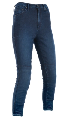 PRODLOUŽENÉ kalhoty ORIGINAL APPROVED JEGGINGS AA, OXFORD, dámské (legíny s Kevlar® podšívkou, modré indigo, vel. 14)
