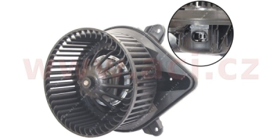 vnitřní ventilátor topení a klimatizace (pro Manuální AC)