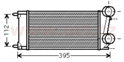 intercooler 1.6 HDi FAP 66kW a 82 kW