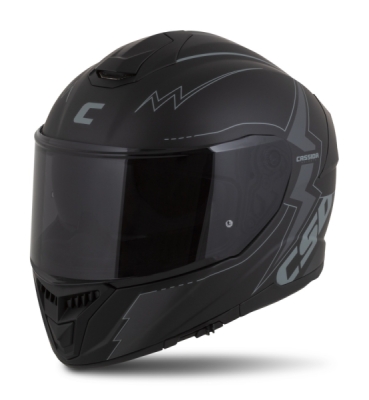 přilba Integral GT 2.1 Flash, CASSIDA (černá matná/tmavě šedá, vel. S) plexi s přípravou pro Pinlock