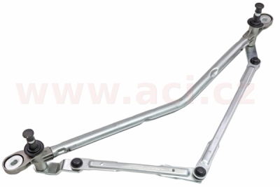 mechanizmus předních stěračů (s táhly, bez motorku)
